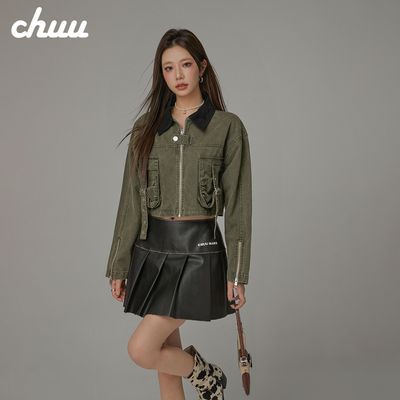���ڲ�����CHUUײɫƴ�ӷ�������Ůʿ2025���＾�¿���ĸ�廨�ڴ�����̼п� 411.29Ԫ