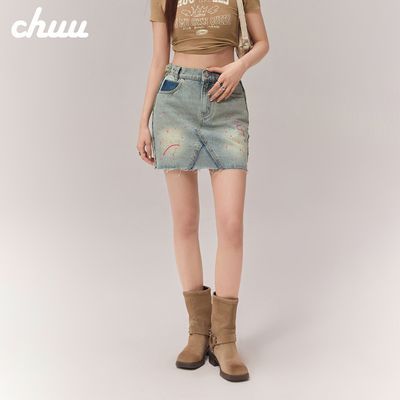 ���ڲ�����CHUUë��ţ�а���ȹŮ2025�ļ���Ʒ��������������ݰٴ�����ȹ 303.29Ԫ