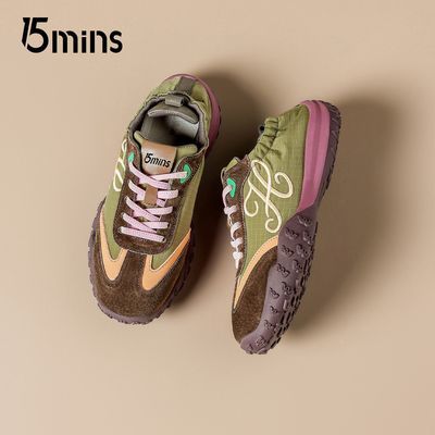 15MINS ���ƴɫ��ѵŮЬ 2026�����¿� ���߸������ٴ��˶�����Ь 159Ԫ