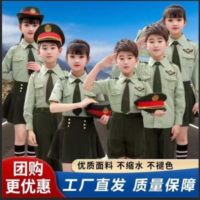 六一儿童演出男女童运动会中小学生合唱诗歌朗诵表演服优惠商品图片