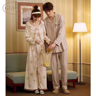 ���ڲ�����Gukoo/��������˯����װ������黨��ӡ�����мҾӷ���װ���⴩ 228.05Ԫ