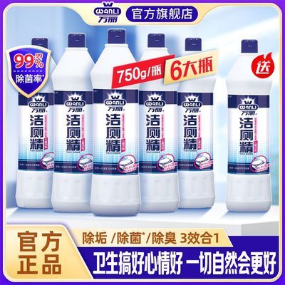 浪奇万丽家用洁厕灵除臭去渍去垢厕所马桶清洁剂除菌去污卫生间优惠商品图片