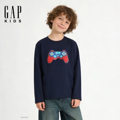 ���ڲ�����Gap��Ůͯ2026�����¿��logo��ת��Ƭ���ɳ���T����ͯװ861993 143Ԫ