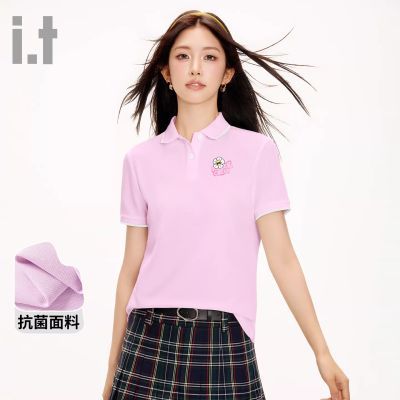 ���ڲ�����it FINGERCROXX��ɫ����t��Ů�ļ�2026�¿�С���Ӽ�Լ�ٴ�polo�� 122Ԫ