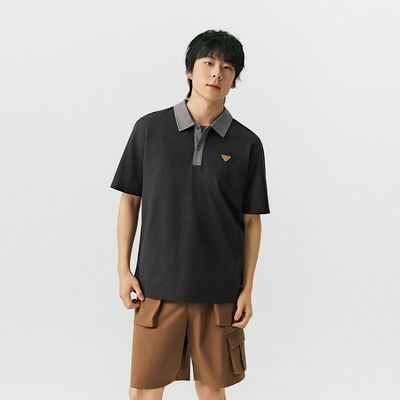 【斯凯奇】舒适柔男士POLO针织短袖运动POLO衫日常休闲百搭L226M005