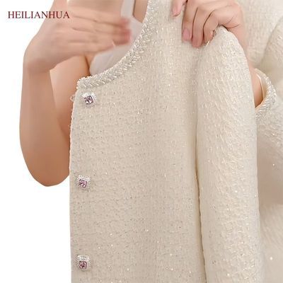 【HEILIANHUA】2026春秋新款时尚气质高端妈妈小香风气质优雅减龄外套