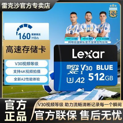 ���ڲ������׿�ɳBLUE��512GB����MicroSD�洢����pocket�˶�����ڴ濨 506.9Ԫ