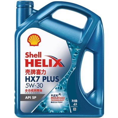 ���ڲ���������(Shell)����HX7 PLUS ȫ�ϳɻ��� 5w-30/40 APISP�� 37.09Ԫ