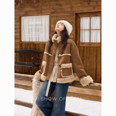 ���ڲ��������㿨��ɫ��Ƥ������Ů2025�ﶬ��Ƥëһ��Ӻ�ůë��������� 179Ԫ