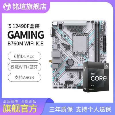 ���ڲ�����Ӣ�ض� i5 12490F��װ �����uB760M GAMING wifi ICE D4 ��u��װ 1219Ԫ