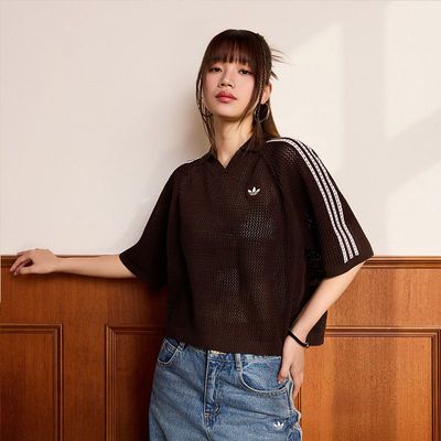 ���ڲ�������Ʒadidas���ϴ�˹��Ҷ��Ů��������֯�˶�����V��POLO��KE0198 241Ԫ