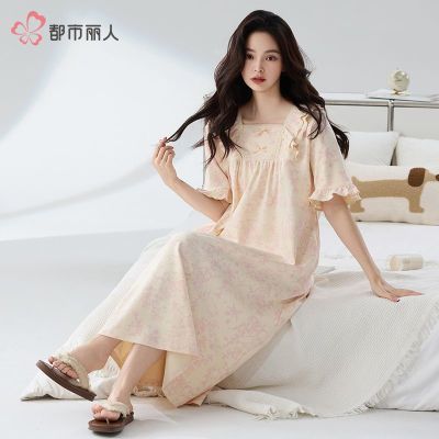 ���ڲ�����[��������]2026�ļ��¿�˯ȹŮ���޴�ɫ��ϵ����������Ů�Ҿӷ�ѧ�� 64.8Ԫ