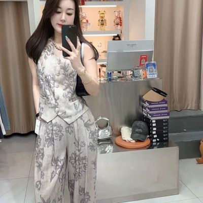 2026夏季新款时尚显瘦气质网红高档洋气女宽松大码百搭马甲两件套