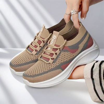 2026年春款防臭耐磨舒适软底老爹女鞋