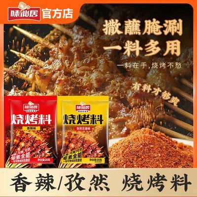 【味仙居】烧烤料香辣孜然撒料蘸料正宗烧烤料独立小包装家用小袋装