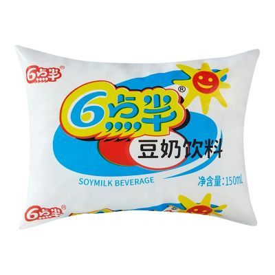 六点半豆奶150mL*29经典袋装早餐奶大豆植物蛋白饮品童年5毛零食优惠商品图片