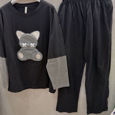 睡衣春秋季女士新款卡通长裤长袖宽松大码可爱家居服学生套装优惠商品图片