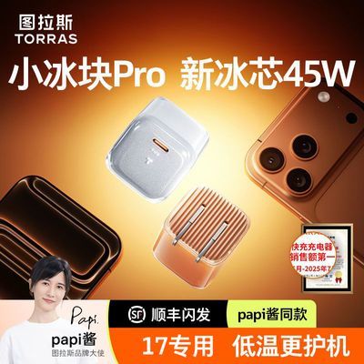 ���ڲ�������17ר�á�ͼ��˹С����Pro45W����ƻ��17ProMax��������pd��װ 98Ԫ