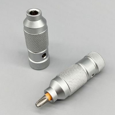 金属螺丝刀6.35批头手柄全钢螺丝刀批头手柄