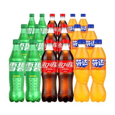 【48瓶*500ml】可口可乐雪碧芬达汽水碳酸饮料饮品整箱优惠商品图片