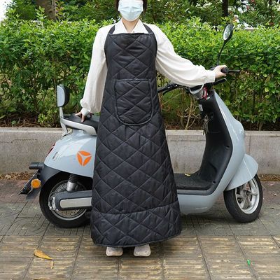电动车挡风冬季护腿保暖围裙防寒加绒加厚防风骑车护膝电车摩托车