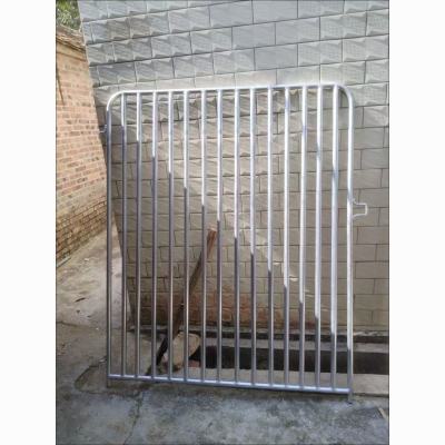 猪圈门单门铁门围栏门院墙门镀锌圆管支持定做热度钢管单门镀锌管