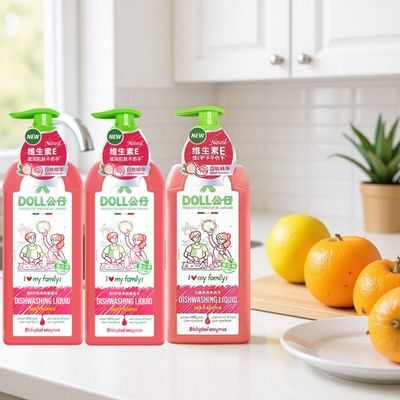 公仔牌洗洁精小瓶A类食品级家用果蔬餐具净洗碗洗洁精一滴去油优惠商品图片