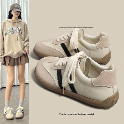 2026年百搭德训鞋女爆款透气新款高颜值平底板鞋女鞋运动休闲鞋女