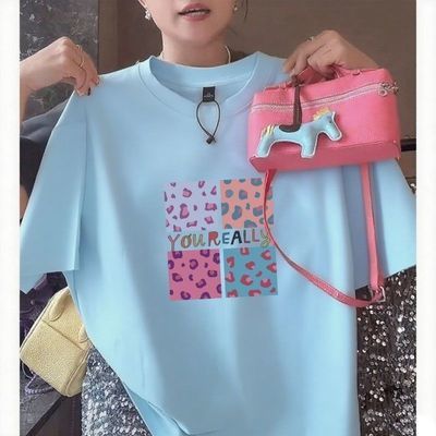 清仓捡漏外贸出口一线品牌纯棉女装剪标T恤大牌正品夏季短袖上衣