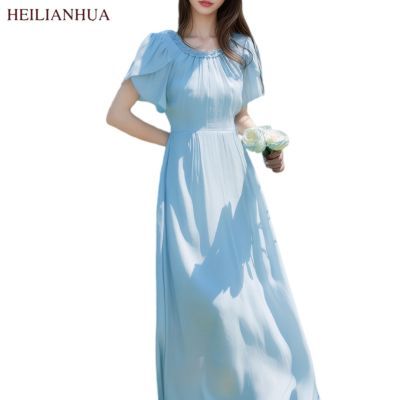 ���ڲ�������HEILIANHUA���¿�2026�ļ����ʺ�Ҷ�쳤ȹŮ��ʽ��ɫ��������ȹŮ 121Ԫ