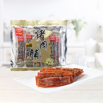 美奇唯新 87g猪肉脯原味独立装猪肉唯新猪肉脯小包装袋装休闲即食