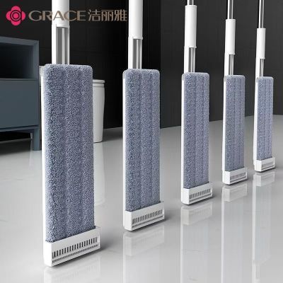 洁丽雅免手洗拖把一拖净家用宿舍加厚拖布吸水浴室不掉毛吸水速干