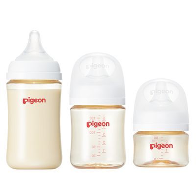 贝亲PPSU奶瓶三代奶瓶新生婴儿自然实感宽口径PPSU奶瓶耐摔防胀气