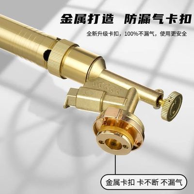 金属喷火枪烧猪毛便携式焊枪卡式喷火喷枪头气罐烧烤打点火器