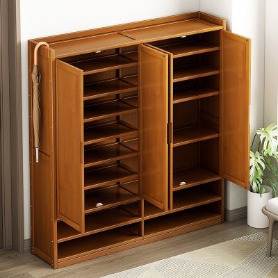 多层大容量鞋柜家用门口收纳柜防尘简约现代经济型加厚鞋架子清仓