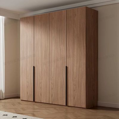 馨恒坊实木衣柜家用卧室整装一体小户型对开门柜子出租房储物衣橱