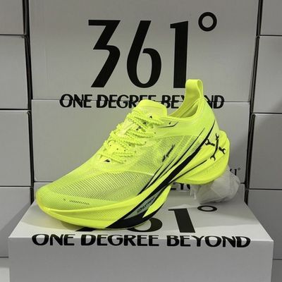 361°体考飞飚2全掌碳板竞速跑步鞋专业马拉松跑鞋减震回弹训练鞋