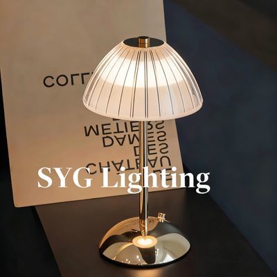 轻奢床头台灯水晶灯可充电调光北欧led氛围灯台灯ins风夜灯桌面灯