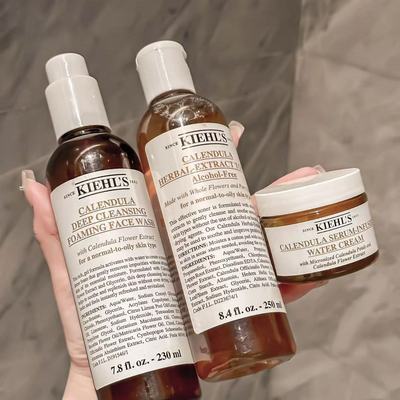 科颜氏Kiehl's金盏花爽肤水250/500ml正装洁面乳洗面奶正品