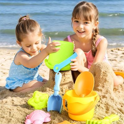 儿童沙滩玩具水桶挖沙铲子玩沙宝宝亲子工具男女孩戏水挖沙工具