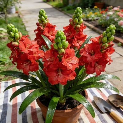 正品晚香玉盆栽花卉浓香型夜来香庭院耐寒四季开花