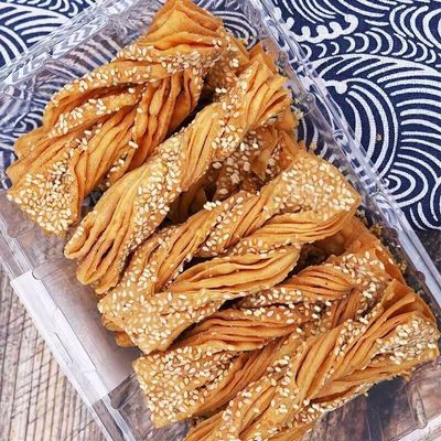 爆款零食咸味甜味麻叶千层酥麻叶休闲零食口味传统老式优惠商品图片