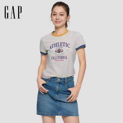 ���ڲ�����GapŮװ2026�����¿�logoӡ���˶�Բ�����T����������858888 149Ԫ