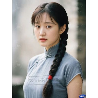 新款乡村美女海报贴画客厅室内走廊宿舍出租房简约淳朴少女壁纸