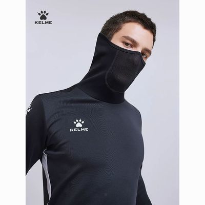 【KELME】卡尔美足球训练服长袖跑步运动面罩卫衣男新款套头衫上衣优惠商品图片