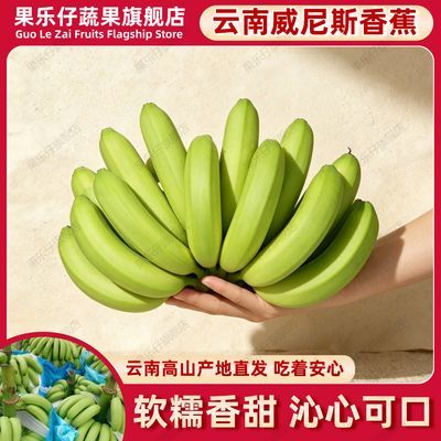 【新客立减】正宗云南高山香蕉新鲜现摘自然青果原生态树上包邮