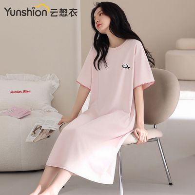 ���ڲ����������¹������ļ�Ů˯�´��޴�ɫ˯ȹ������Լ���имҾӷ����⴩ 46.9Ԫ