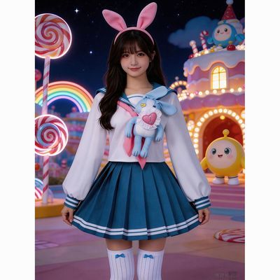 蛋仔派对cos服转校生桃乐丝成人儿童游戏同款二次元cosplay服全套优惠商品图片