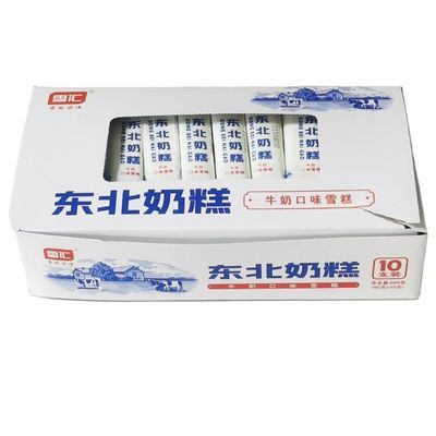 雪汇东北奶糕牛奶味酪醇香浓郁奶冻雪糕新品顺丰2026年一整箱