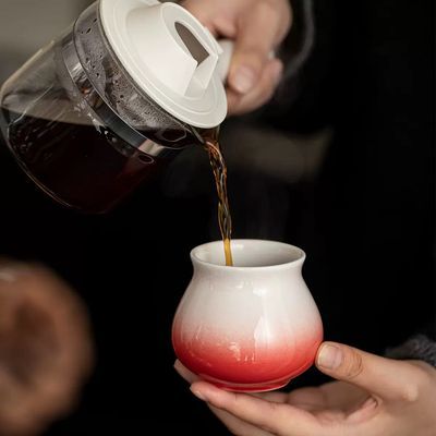 爆款精致咖啡杯手冲咖啡品鉴杯陶瓷渐变杯意式浓缩杯咖啡杯闻香杯
